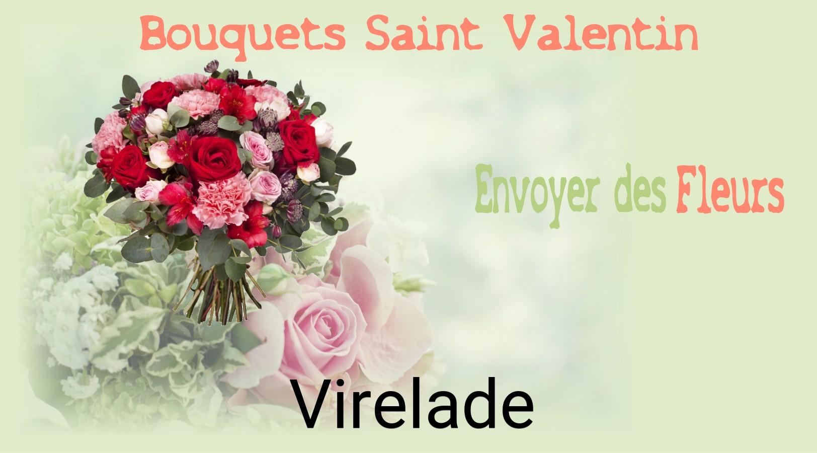 Roses de Saint-Valentin livrées à Virelade